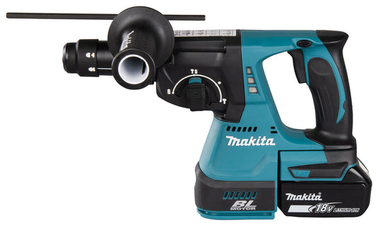 Makita DHR243Z SDS-Plus Kombihammare 18V LXT Kolborstfri – 3 Funktioner – Guld
