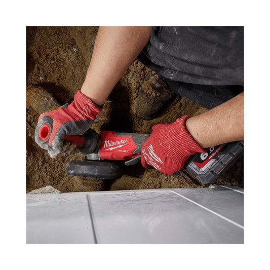 Milwaukee M18 FUEL FAG125XPD-0 Vinkelslip 125 mm – Röd – Endast maskin
