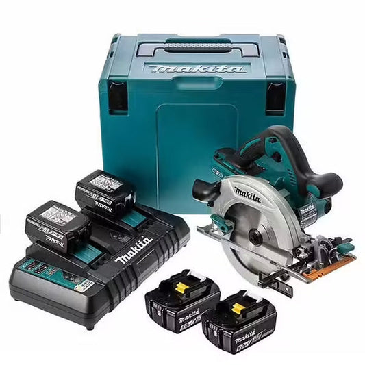 Cirkelsåg Ø 190 mm 4x5Ah 36V LXT ® MAKITA DHS710PT4J i koffert och dubbelladdare