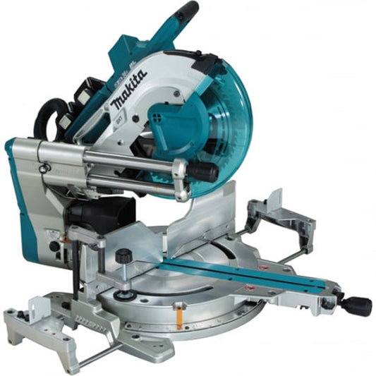 Slädsåg Ø 305 mm 2x5Ah 18V LXT® MAKITA DLS211PT2U dubbelladdare + AWS-chip