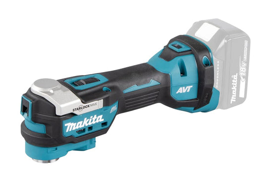 Makita DTM52Z Multiverktyg 18V LXT Kolborstfri Starlock Max – Blå – Endast maskin