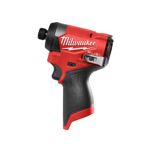 Milwaukee M12 FUEL FID2-0 Kompakt Slagskruvdragare 1/4" – Röd – Endast maskin