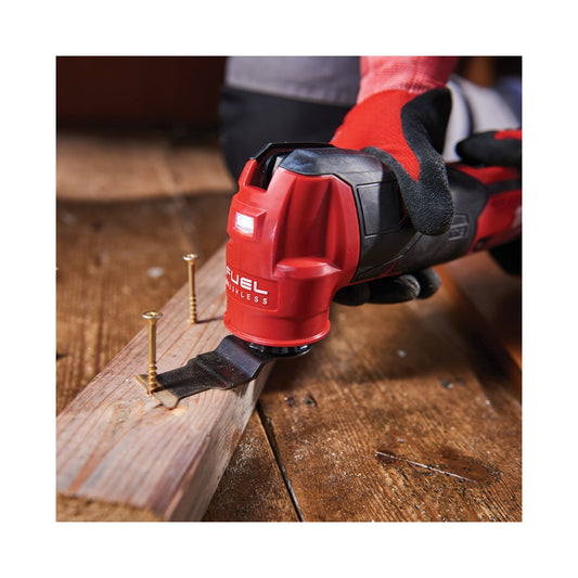 Milwaukee M12 FUEL FMT-0 Kompakt Multiverktyg – Röd – Endast maskin