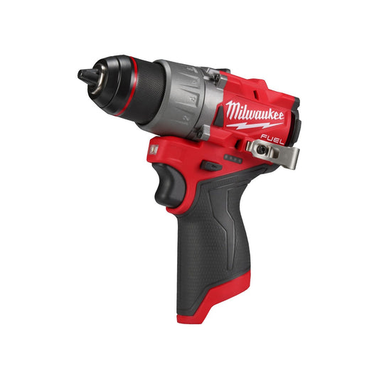 Milwaukee M12 FUEL FDD2-0 Kompakt Borrskruvdragare 3/8" – Röd – Endast maskin
